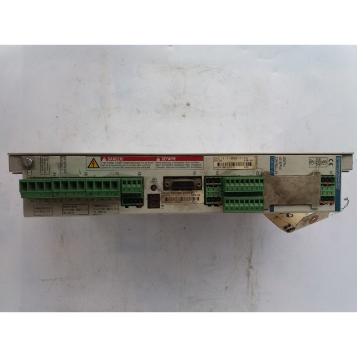 BOSCH REXROTH Indramat Bosch Rexroth Ecodrive DKC11.1-040-7-FW FWA-ECODRV-ASE-02VRS-MS