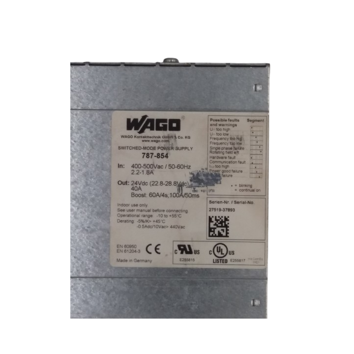WAGO WAGO POWER 787‑854