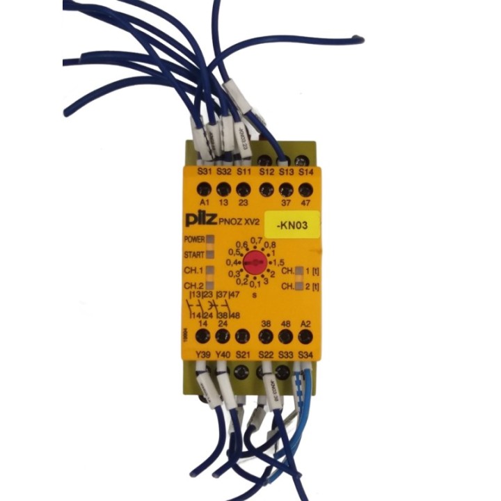 PILZ Pilz PNOZ XV2 3 24VDC 2n o 2n o t