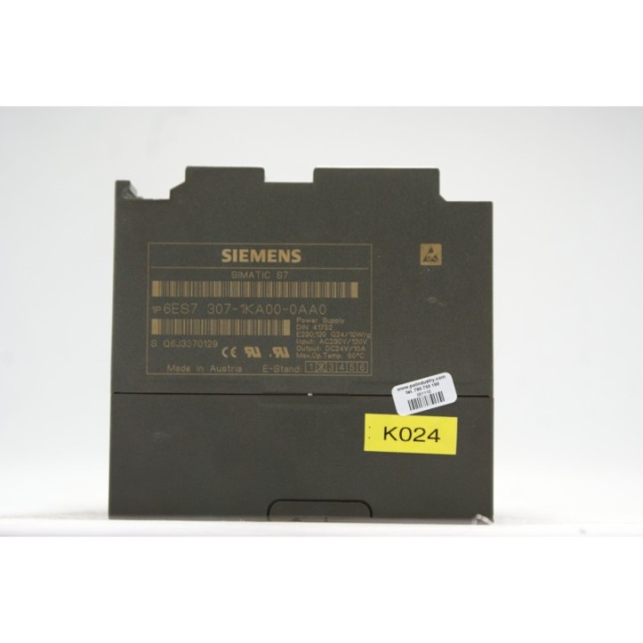 SIEMENS  SIMATIC S7 6ES7307-1KA00-0AA0