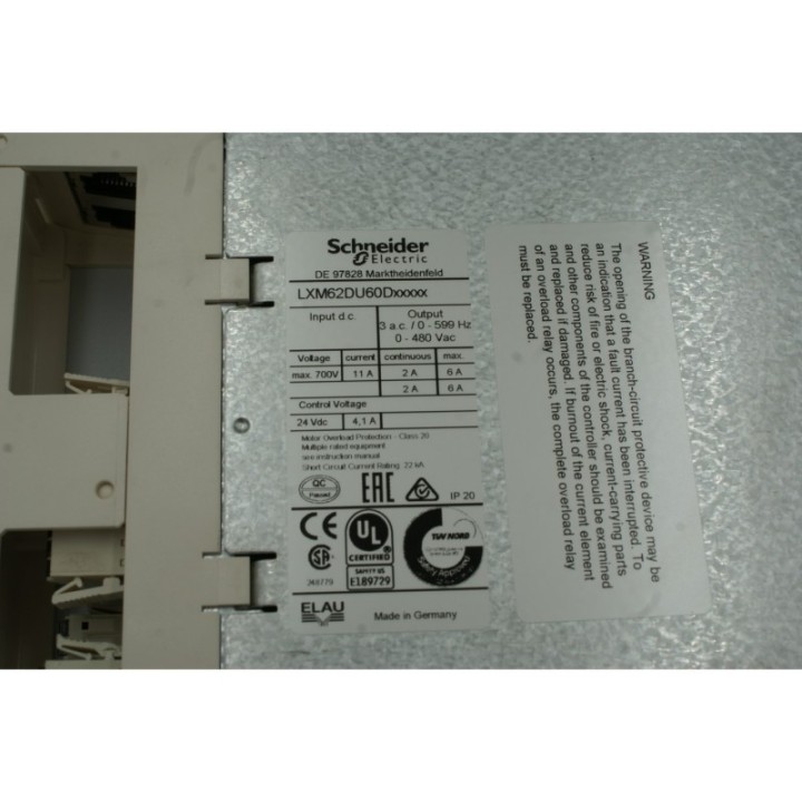 SCHNEIDER ELECTRIC  LXM62DU60D21000