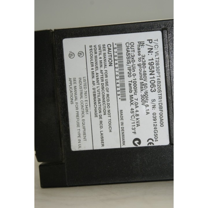 DANFOSS VLT2830PT4B20STR1DBF00A00