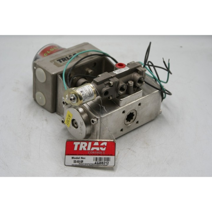 Triac Controls Versa Triac Controls Versa CSF 0120SE CGS-4332-316-NE3-PC-A120 SPDT Valve