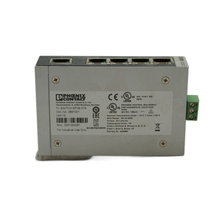  Phoenix Contact Phoenix Contact 2891001 FL SWITCH SFNB 5TX