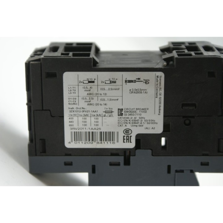 SIEMENS 3RV2011-1AA25
