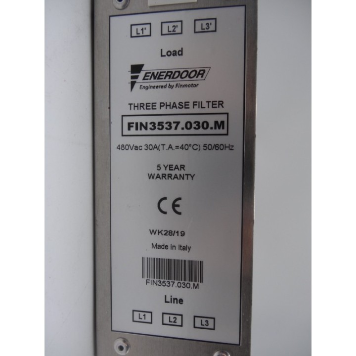 ENERDOOR Enerdoor Three Phase Filter FIN3537.030.M