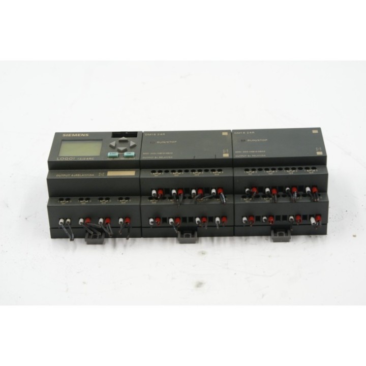 SIEMENS Zestaw Siemens LOGO! 1x 6ED1 052-1MD00-0BA6, 2x 6ED1 055-1NB10-0BA0