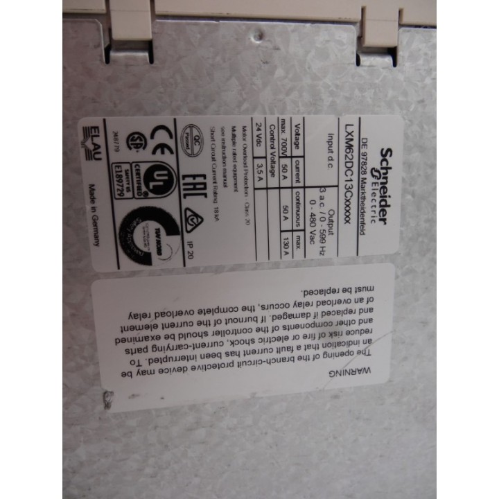 SCHNEIDER ELECTRIC  LXM62DC13C21000