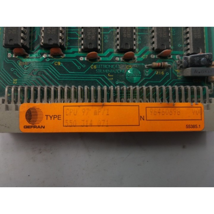 GEFRAN GEFRAN 44629.3 CPU 97 mP 1 550 314 071