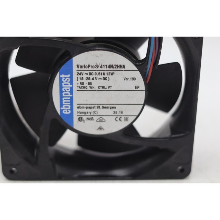 Ebmpapst  Wentylator EBMPAPST 4114N/2HHA