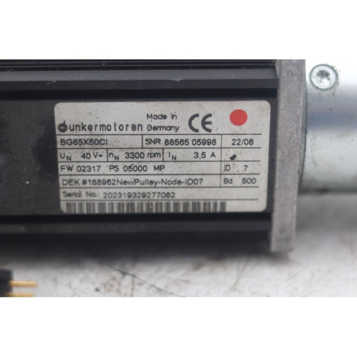 DUNKERMOTOREN Dunkermotoren BG65X50CI + PLG52 + RE30-3-500