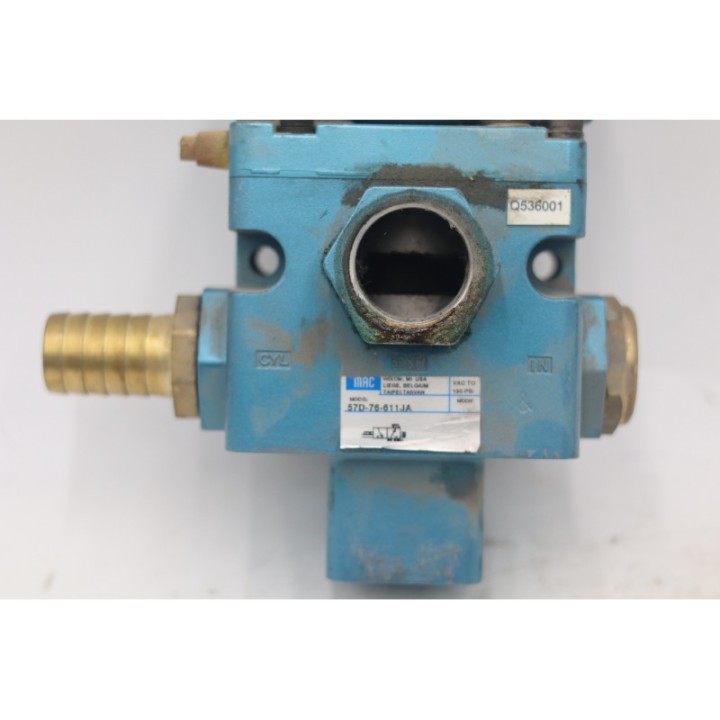 MAC Mac Valves 57D-76-611JA + 250B-611JA