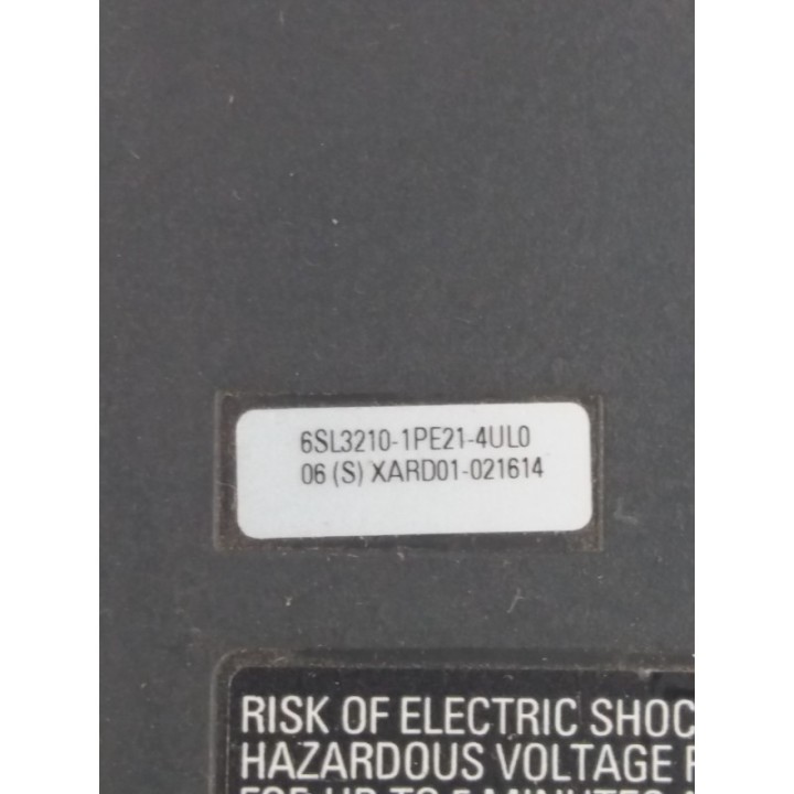 SIEMENS Siemens SINAMICS PM240-2 – 6SL3210-1PE21-4UL0