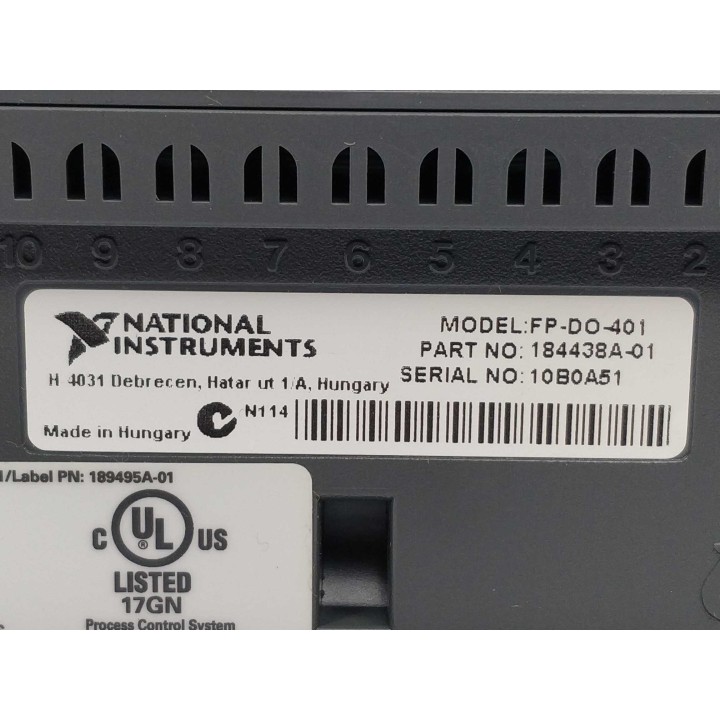 NATIONAL INSTRUMENTS 184438A-01