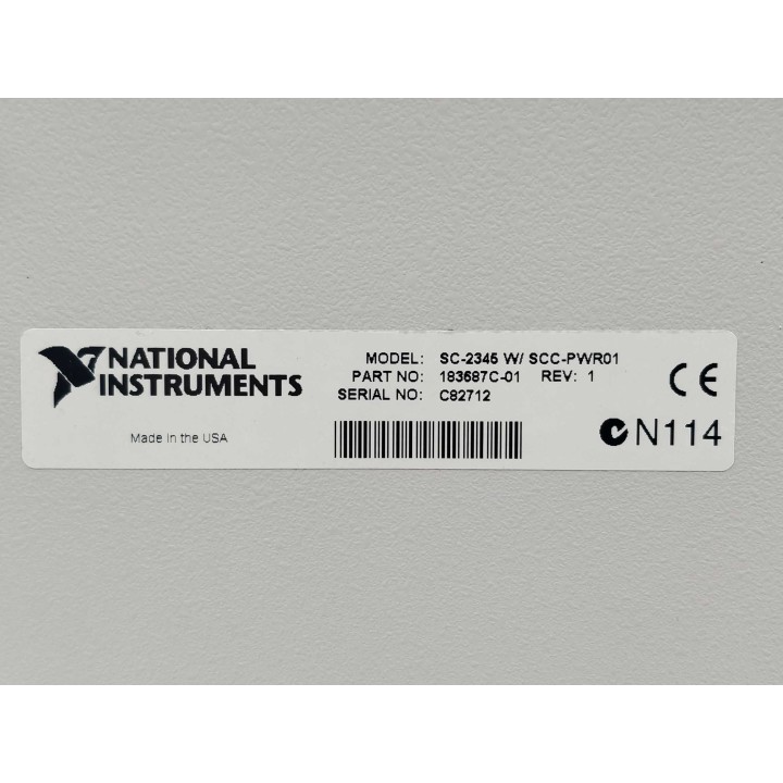 NATIONAL INSTRUMENTS 183687C-01