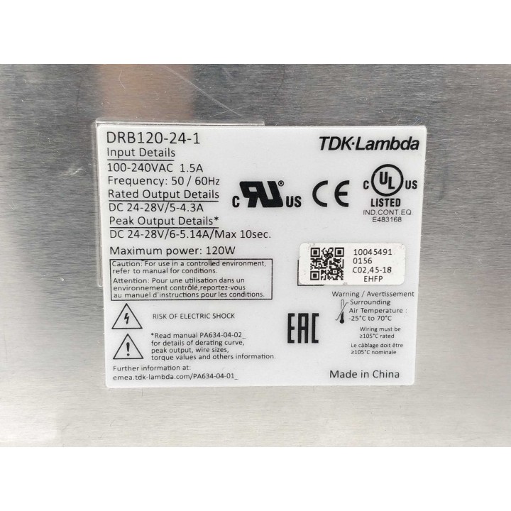 TDK-Lambda DRB120-24-1