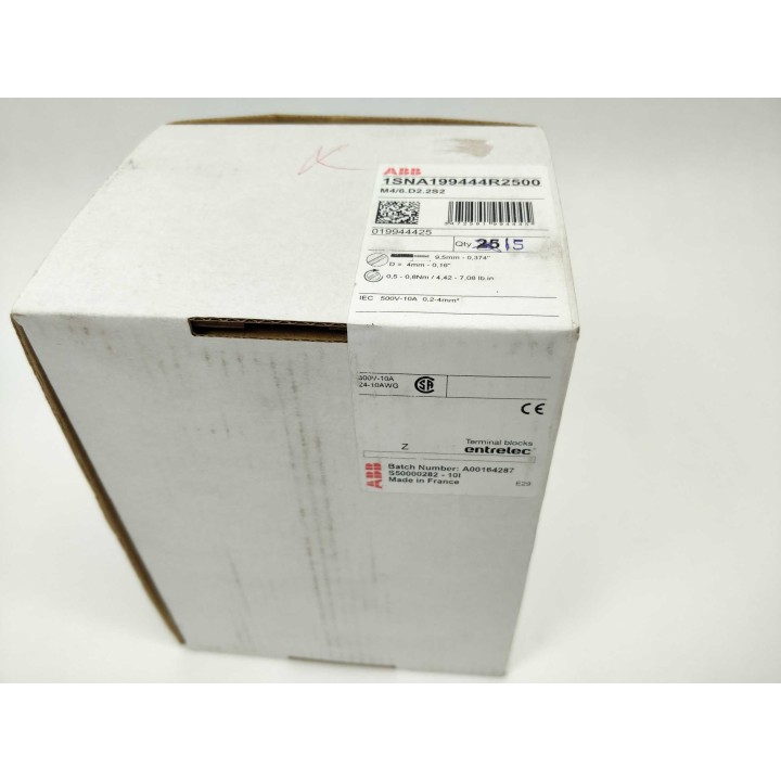 TE Connectivity 1SNA199444R2500. M4/6.D2.2S2