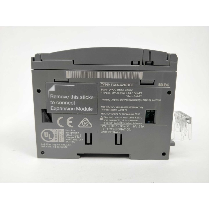 IDEC Corporation FC6A-C24R1CE