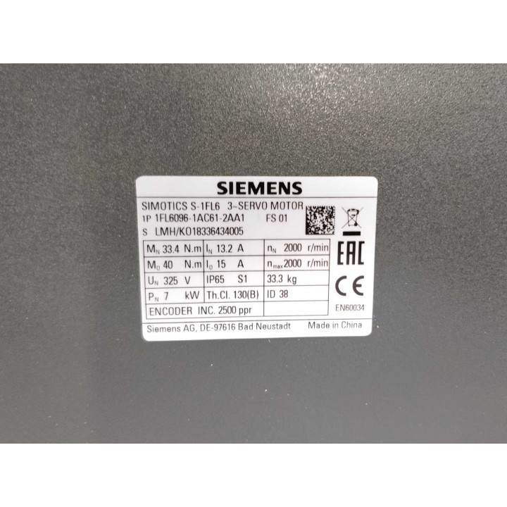 Siemens AG 1FL6096-1AC61-2AA1