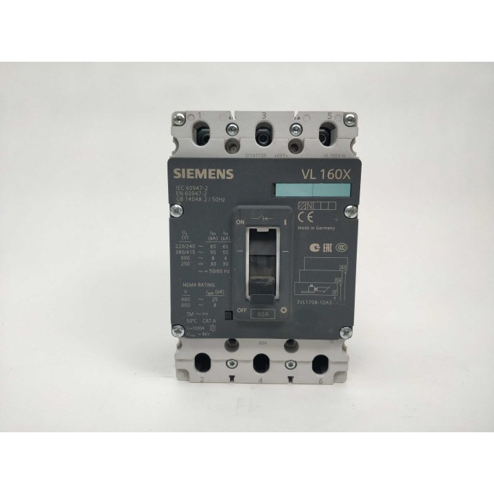 SIEMENS 3VL17081DA330AA0