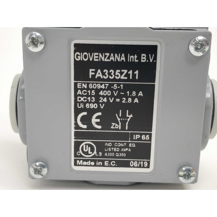 GIOVENZANA Int.B.V FA335Z11