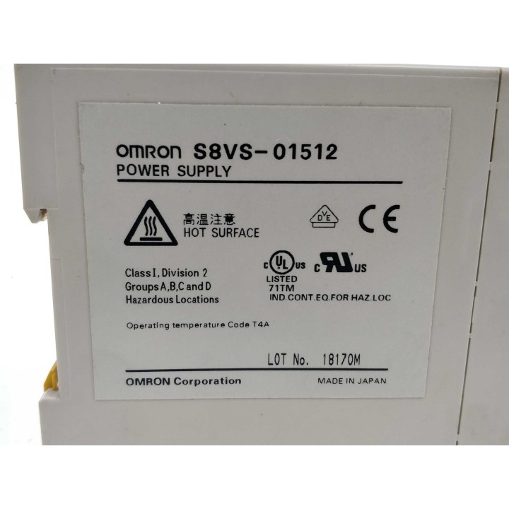OMRON Corporation S8VS-01512