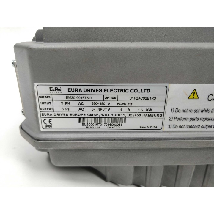 EURA DRIVES ELECTRIC CO., LTD EM30-0015T3J1