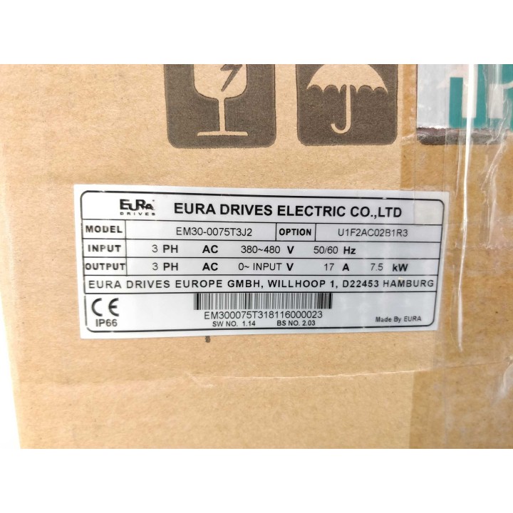 EURADRIVES ELECTRIC CO., LTD EM30-0110T3J2