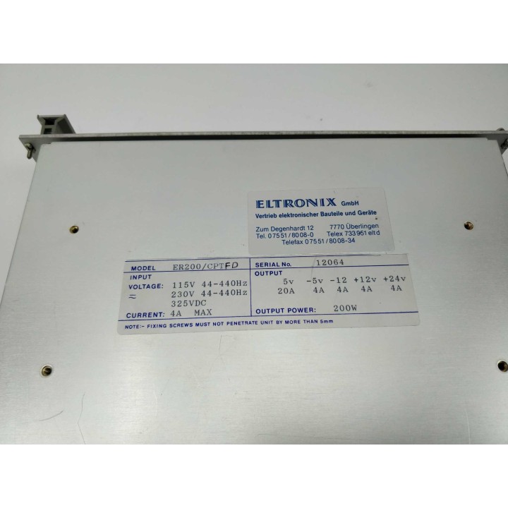 EILTRONIX GmbH ER200/CPTFD