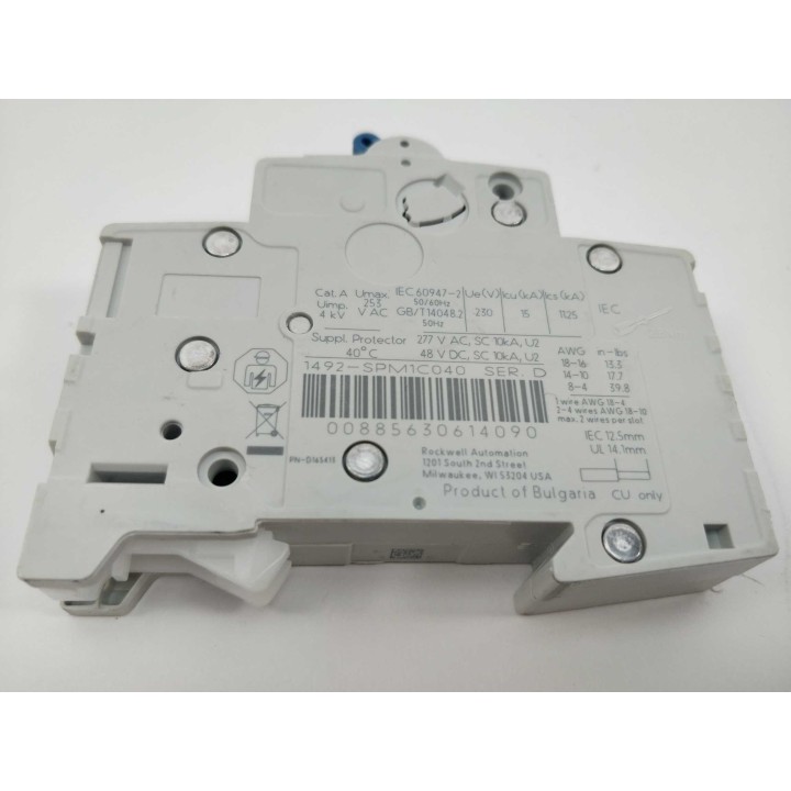Rockwell Automation 1492-SPM1C040