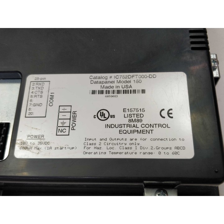 GE Fanuc IC752DFT000-DD