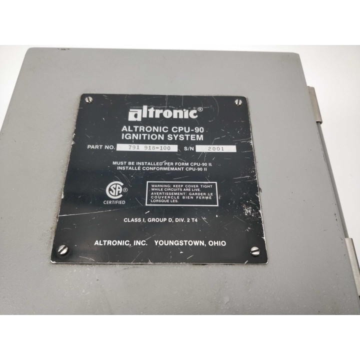 Altronic, Inc. CPU-90. 791918-100