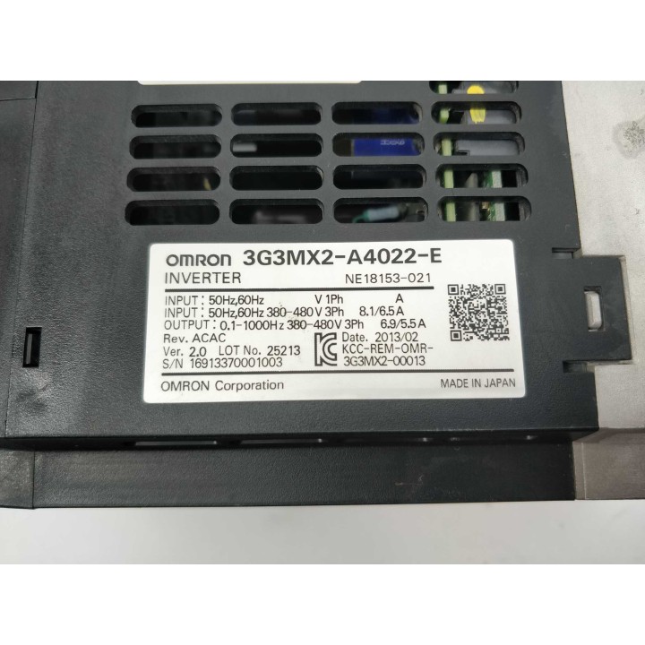 OMRON Corporation 3G3MX2-A4022-E