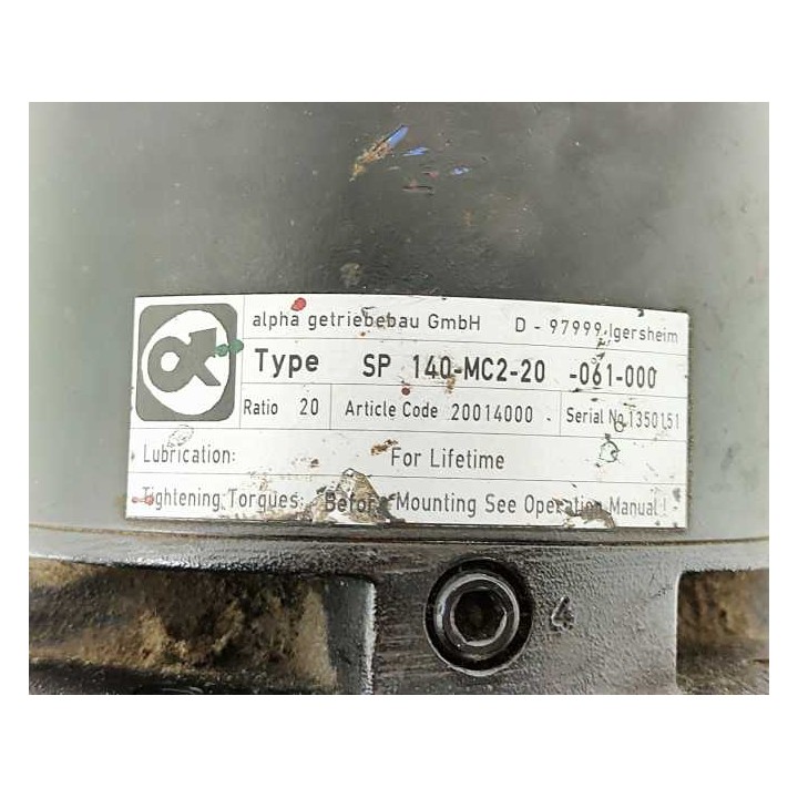 Alpha Getriebebau GmbH SP140-MC2-20-061-000