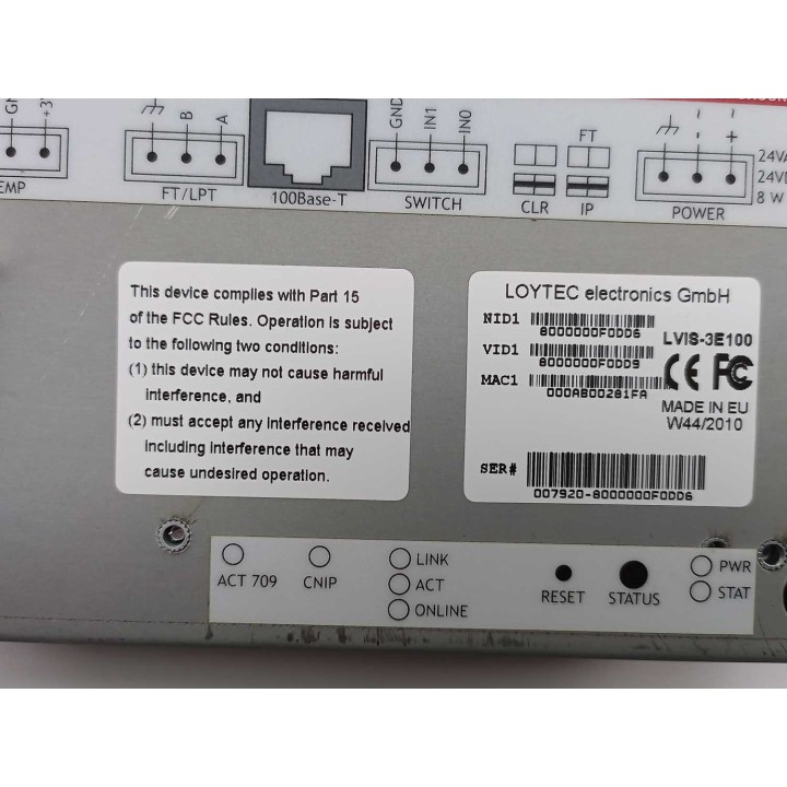 LOYTEC Electronics GmbH LVIS-3E100