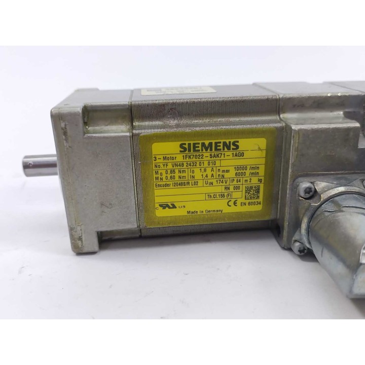 SIEMENS 1FK7022-5AK71-1AG0