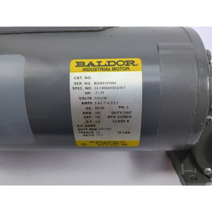 BAIDOR 33-1408W185G1K1