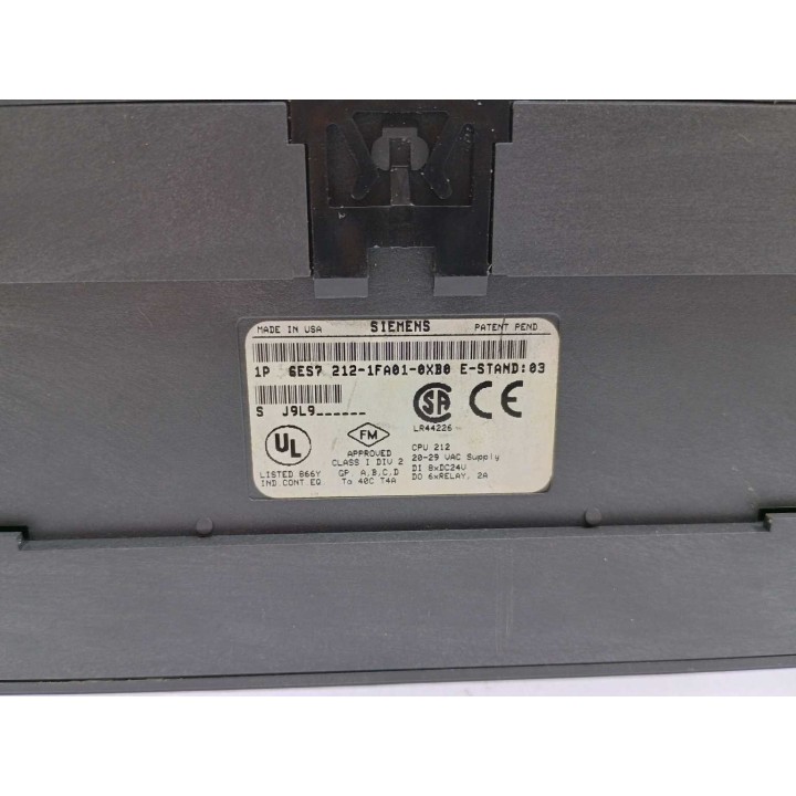 SIEMENS 6ES7212-1FA01-0XB0