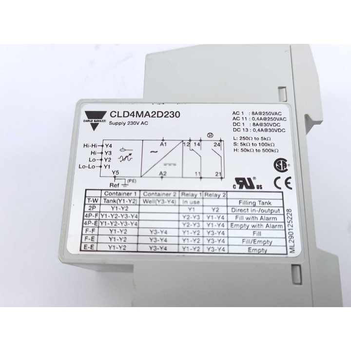 CARLO GAVAZZI CLD4MA2D230