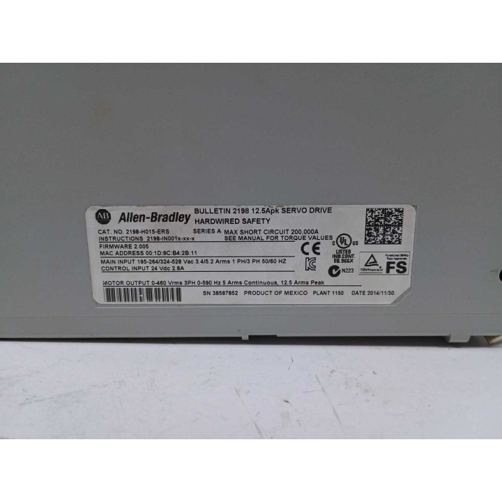 Allen-Bradley 2198-H015-ERS