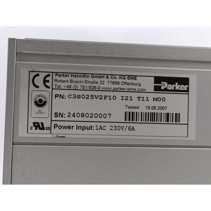 Parker Hannifin GmbH & Co.KG EME C3S025V2F10
