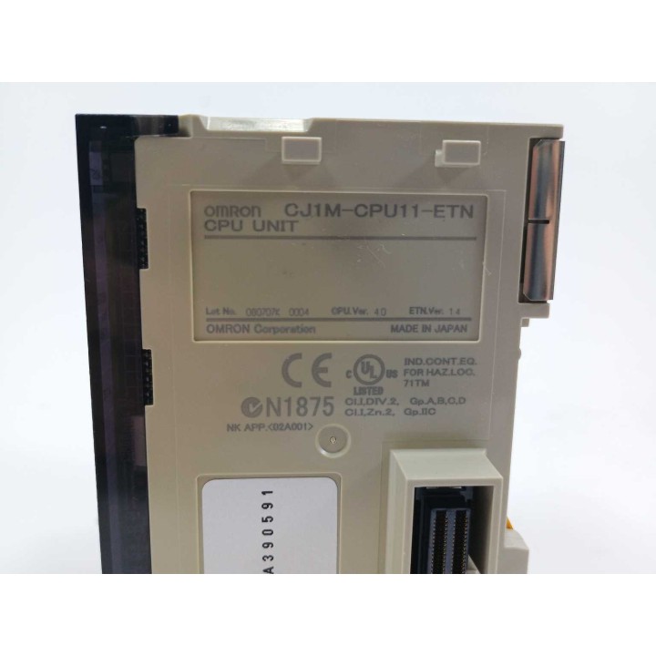 OMRON Corporation CJ1M-CPU11-ETN