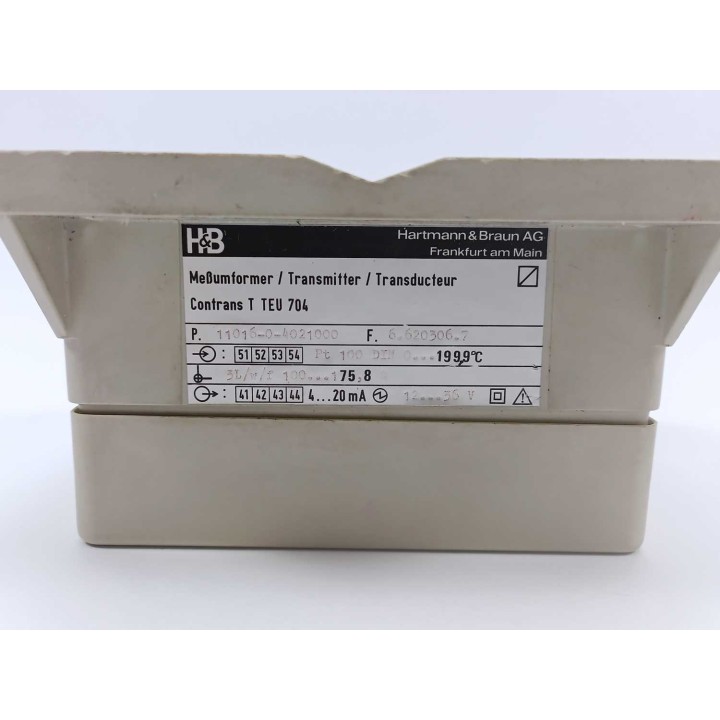 Hartmann&Braun AG 11016-0-4021000