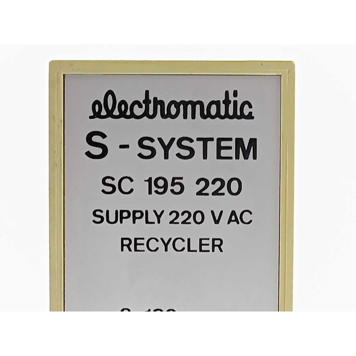 S-SYSTEM SC 195 220
