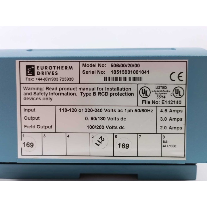 EUROTHERM 506/00/20/00