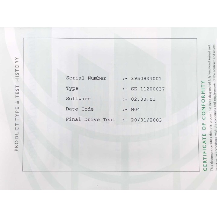 Control Techniques SE 11200037