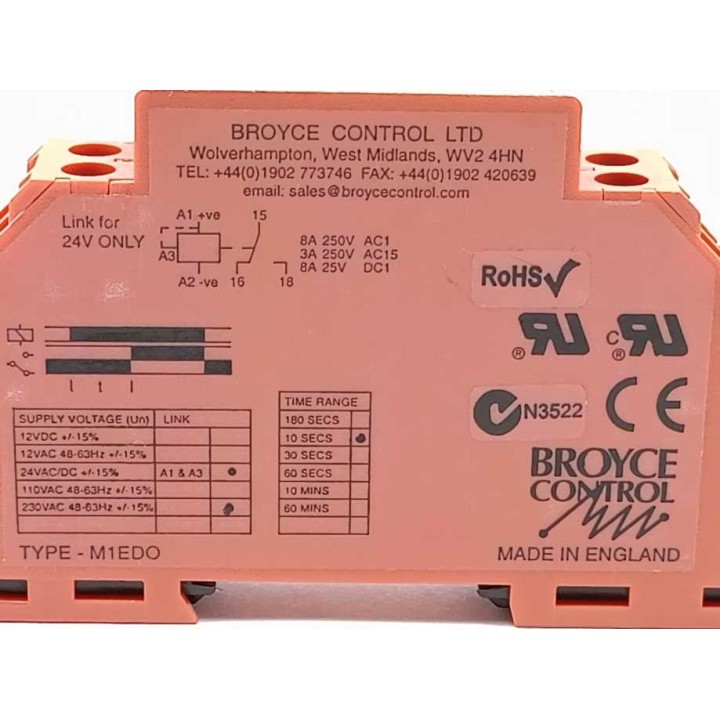 BROYCE CONTROL LTD M1EDO