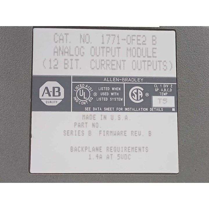 Allen-Bradley 1771-OFE2B