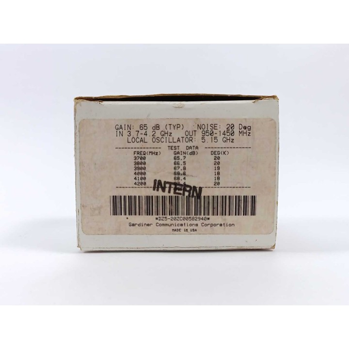 Gardiner Communications Corporation 65 dB