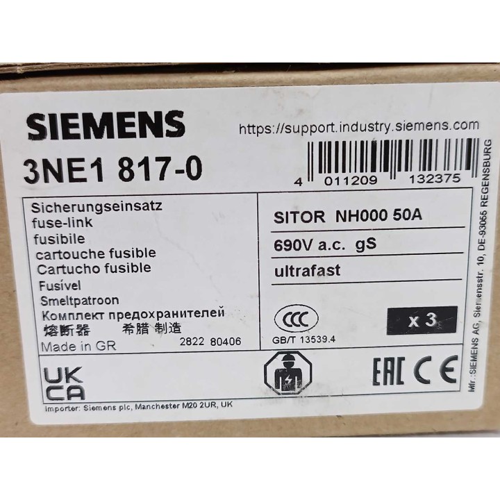 Siemens AG 3NE1 817-0
